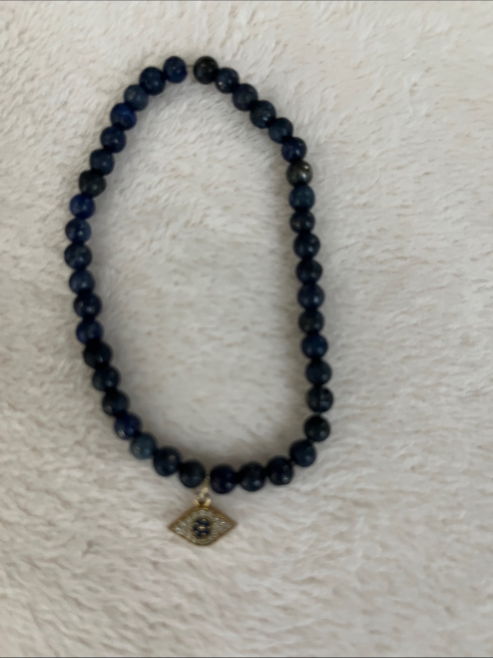 Lapis Evil eye Bracelet